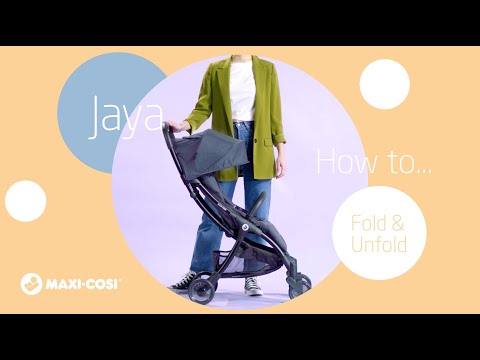 How to fold and unfold Maxi-Cosi Jaya pushchair