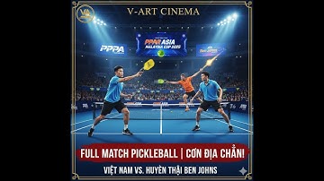 TRẬN ĐẤU LỊCH SỬ | Ben Johns/Alshon vs. Quân Đỗ/Vinh Hiển - Cơn Địa Chấn Pickleball MalaysiaCup 2025