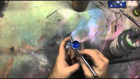How to back flush your airbrush.