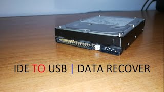 how to | IDE HDD to USB | Data Recover