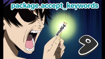 Keywords & package.accept_keywords - Gentoo Linux
