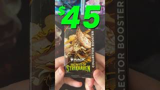 Opening New $45 Secrets of Strixhaven Collector Booster Pack!  #mtg #shorts #packopening