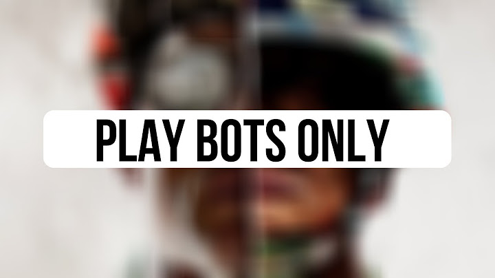 HOW TO PLAY BOTS ONLY IN BLACK OPS COLD WAR MULTIPLAYER! (Countering SBMM)