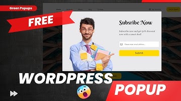 Stunning WordPress popup design | On Load Popup | On Exit Popup | On Scroll popup