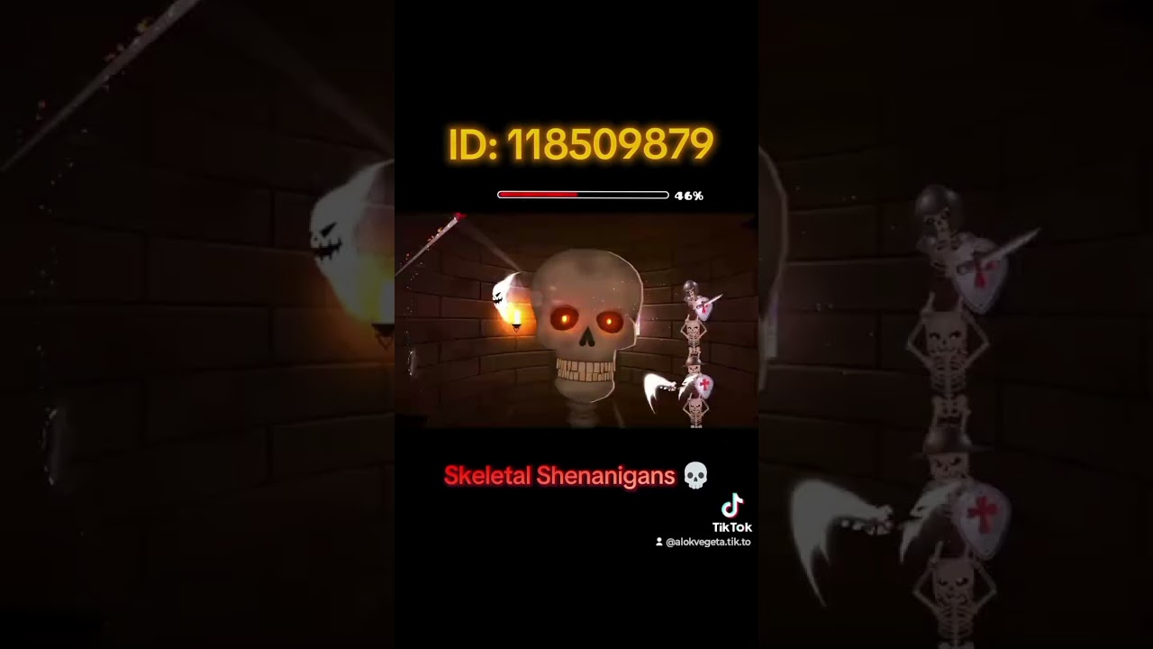 Skeletal Shenanigans 💀 100% #viral #geometrydash #gd #skeleton