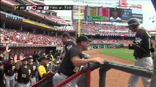2012/08/05 Marte's two-run triple