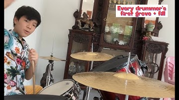 Every Drummers First Groove + fill
