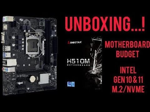 BIOSTAR H510M Motherboard Unboxing & Review!| BIOSTAR Motherboard
