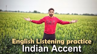 English Listening practice Indian Accent | How to Talk English in Daily Life