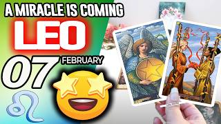 Leo A MIRACLE IS COMING horoscope for today FEBRUARY 7 2026 tarot FEBRUARY