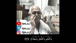 والنجم والشجر يسجدان | من سورة الرحمن القارئ الشيخ احمد مصطفى كامل رحمه الله