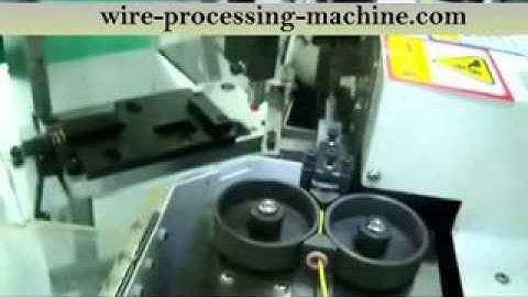 automatic cutting and stripping crimping machine WPM-7812