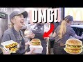 I CANT BELIEVE I GOT TO DO THIS! WORKING AT MCDONALD'S! MAKING A BIG MAC & WORKING A DRIVE THRU! AD