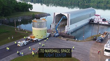 SLS Core Stage Engine Section Aces Testing