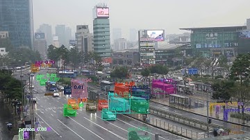 Segmentation Test1 using Mask RCNN