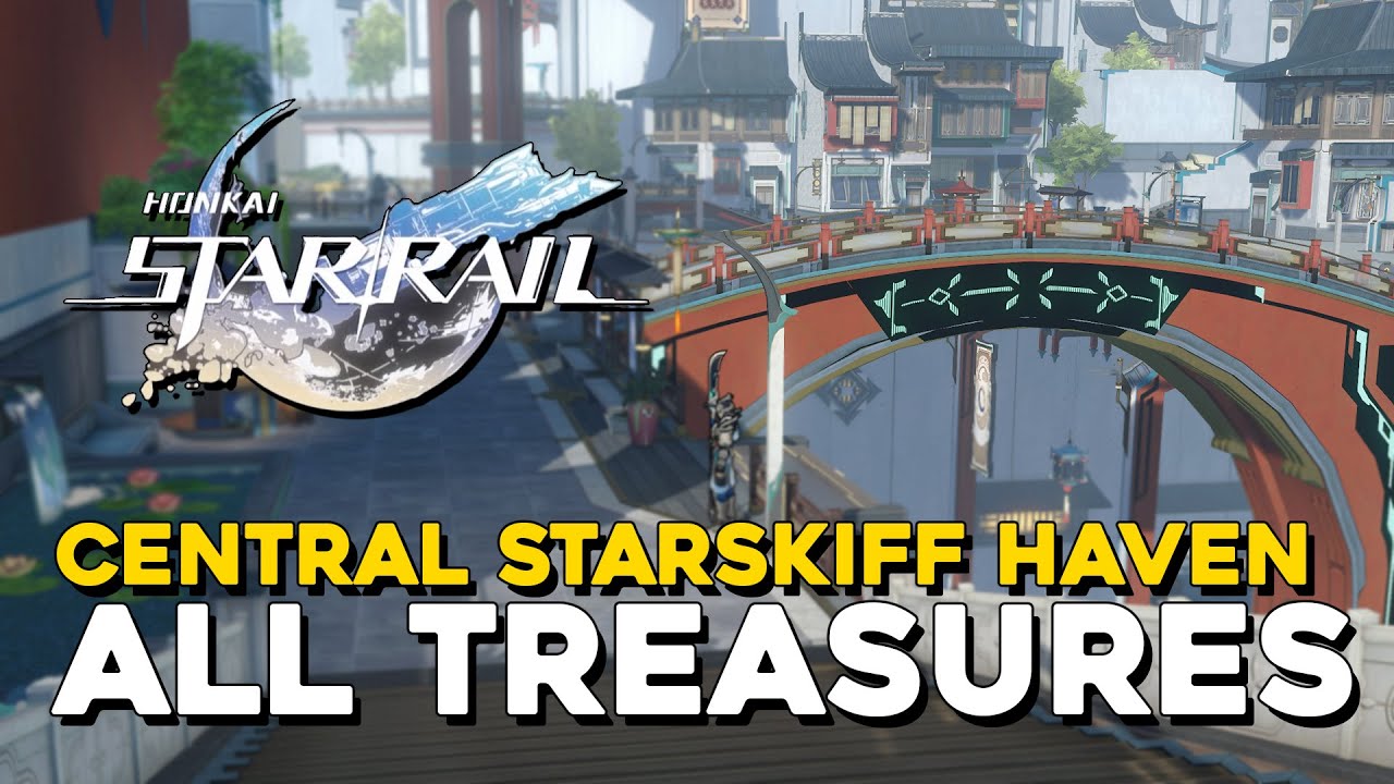 Honkai Star Rail Central Starskiff Haven All Treasure Locations (All Chests & Warp Trotters