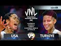 Usa vs trkiye  womens vnl 2024