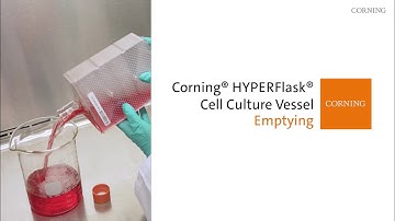 Corning® HYPERFlask® How To | Step 2: Emptying