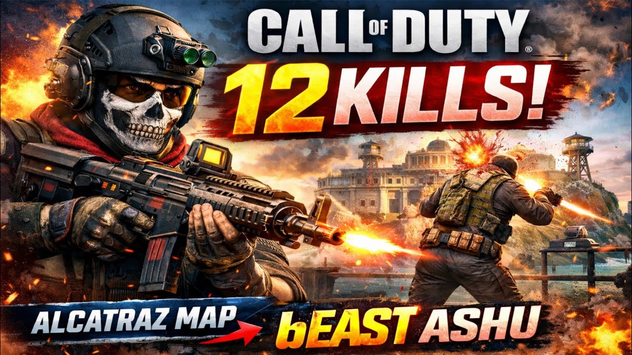 🔥 Call of Duty Gameplay | 12 KILLS DOMINATION 💥 | bEAST ASHU 🎮