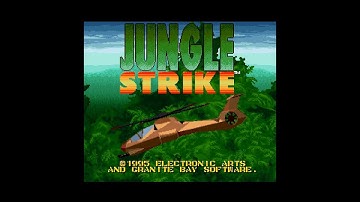 Jungle Strike (SNES 60Hz / US) - Intro / Attract Mode