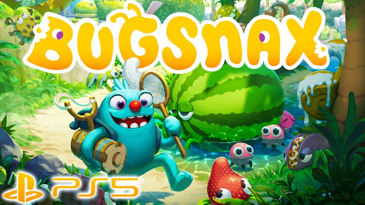 PS5 GAMEPLAY  BUGSNAX - O Começo do Jogo de COMER INSETO COMIDA 