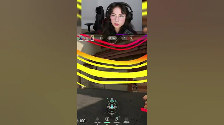 Kyedae GETTING SHOCKED BY A RANDOM KILL WTF - Most Watched Valorant Clips Today #36 #Shorts