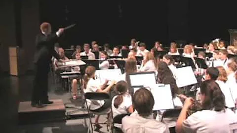Stuart Potter conducting "Fire Dance" by Doug Akey