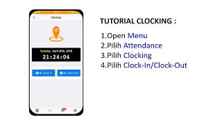 Clocking Melalui Mobile Apps MyOrange screenshot 2