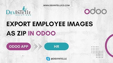How To Manage Export Employee Images AS Zip In Odoo
