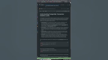 1_10 Understanding PostgreSQL Transaction Isolation Levels