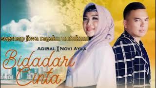 BIDADARI CINTA - ADIBAL feat NOVI AYLA (lirik)