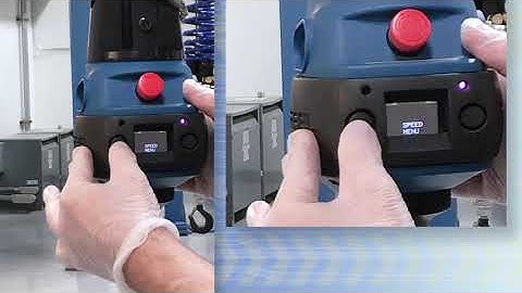 02 Gorbel G Force Q2 & iQ2 Navigating Menus and Changing Settings