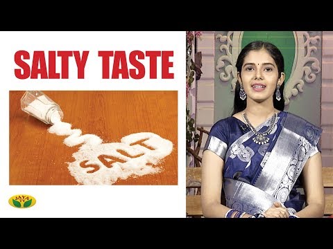 Salty Taste in Mouth | Nutrition Diary | Adupangarai | Jaya TV