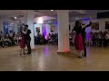 Präsentation "los pibes" der Choreografiearbeit im Tangosalon mit Judita Zapatero Tanztee 21.4.2024