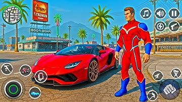 Hero Rescue: Open World Crime - Gameplay Walkthrough Part 1 - Tutorial - Android Gameplay