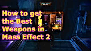 How to Get the Best Weapons - Mass Effect 2 - Upgrading Weapons for Maximum Damage