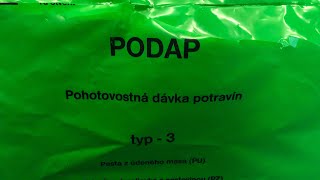 MRE: Slovakia 24 Hour Food Ration (PODAP)  "Simple yet Surprising"