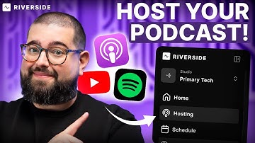 🎙️ How to Host Your Podcast with Riverside!