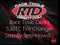 Race tools direct rtd530tc tire changer basic use howto