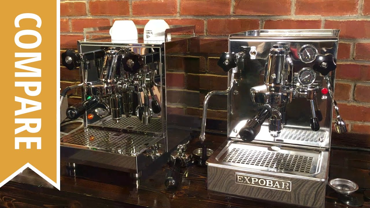 Compare: Expobar Office Lever and Profitec Pro 500 Espresso Machine -  YouTube