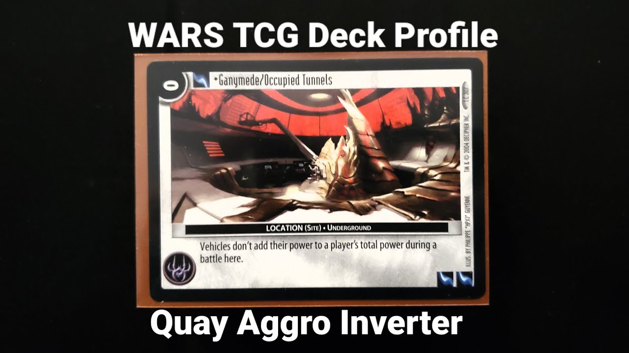 WARS TCG Deck Profile: Quay Aggro Inverter