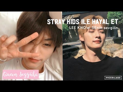 Stray kids ile hayal et Lee know senin sevgilin ❣💞 -videolu-