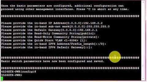 AVAYA ERS ETHERNET ROUTING 2500,3500,4000,5000 SWITCH INITIAL CONFIGURATION