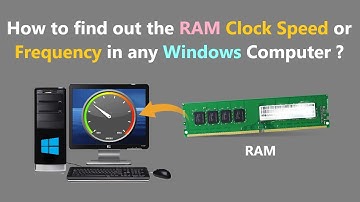 How to find out the RAM Clock Speed or Frequency in any Windows Computer ?