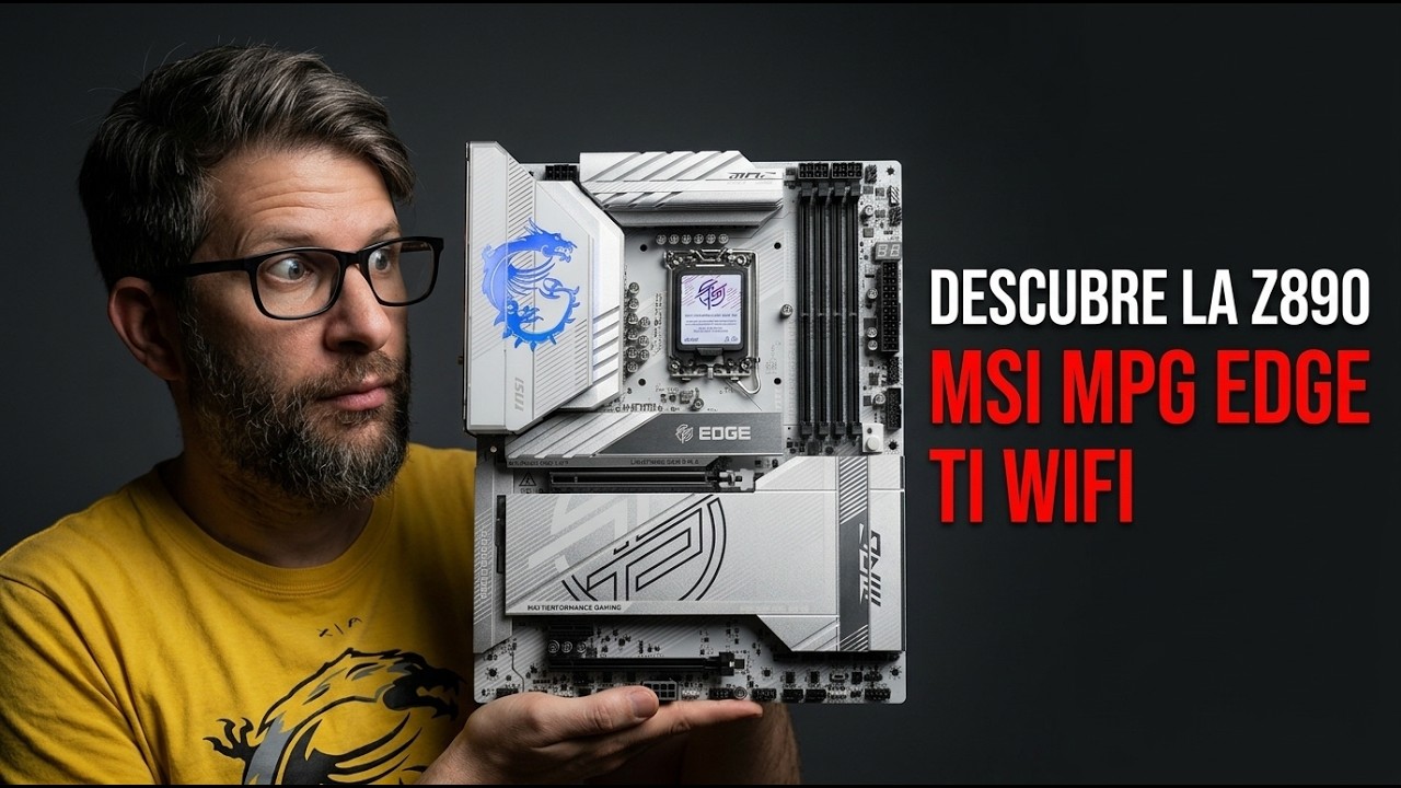 Wi-Fi 7, Thunderbolt 4 y LAN 5G: ¿esta Z890 blanca de MSI tiene sentido?