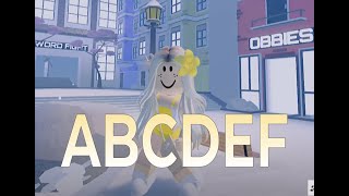 ABCDEF || Roblox Edit || It’s Panda
