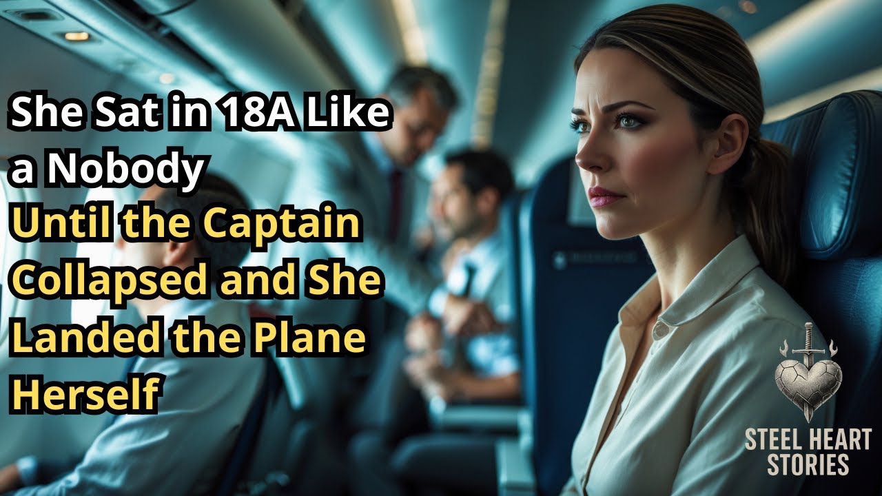 Она сидела в кресле 18А, как ничтожество, — пока капитан не потерял сознание, и ей не пришлось са...