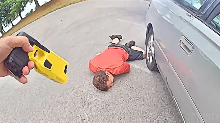 Bodycam Shows Kentucky State Trooper Tasing and Macing Man on the Ground