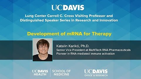 Development of mRNA for Therapy