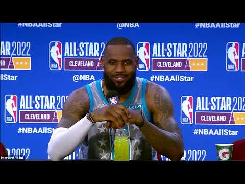 LeBron talks MJ & All-Star weekend in Cleveland, Full Interview | 2022 All-Star Game Postgame
